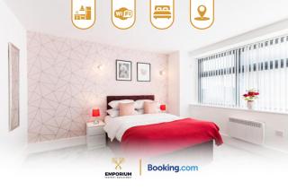 Brindley 2BDR Apartment By Emporium Property Management Short Lets & Serviced Accommodation Birmingham On The 15th Floor Offering Panoramic City Views With Free WiFi - Birmingham - 9