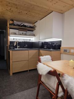 Arcs 1800: 5/6 people Ski Studio view Mont Blanc - 2