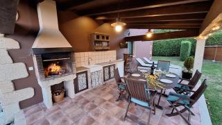 Chalet Rural Toñita 400 m playa piscina barbacoa chimenea - 8