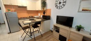 Studio z widokiem na panoramę Warszawy blisko Stadionu Narodowego - 8