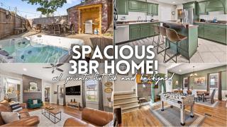 3BR Cozy Family Home with HotTub & Spacious Backyard - 0