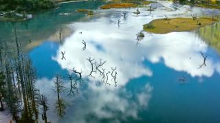 Endless Summer Cloudscape Hot Springs Siguniang Mountain - 3