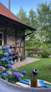 Fachwerkhaus am See mit Fass-Sauna im Münsterland - 8