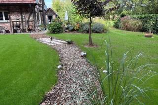 Fachwerkhaus am See mit Fass-Sauna im Münsterland - 4