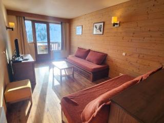 Avoriaz: Grand appartement 4 pièces 8 pers, vue sur domaine skiable, wifi - FR-1-633-43 - 0