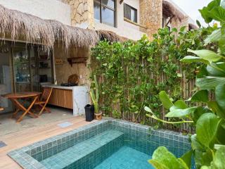 MHV Milagres - Casa Jucá 05, Comfort, fascino rustico e piscina privata a 60 metri dalla spiaggia di Tatuamunha - 0