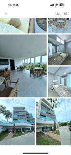 Pé no Mar Caribe Flat Porto de Galinhas com varanda - 9