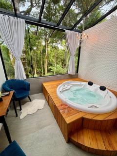 Loft Exclusivo com Piscina Aquecida - 4