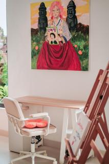 Canggu villa quite cozy with rooftop and studio - 2