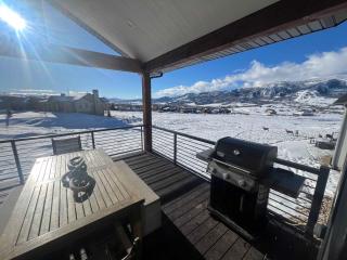 Stunner with Lake Mountain Views and Private Hot Tub - 0