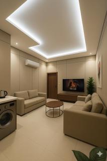 Luxurious modern furnished room and lounge - 0