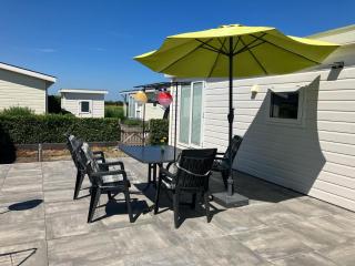 Breskens Chalet Lauri mit Zaun Haus Nr H213 - 9