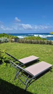 AQUAWAVES - Villa AQUALIS 6 à 8 personnes - Front de Mer au Moule - vue Pointe de la Vigie - 6