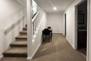 Contemporary 4BR Home with Office, Full Kitchen, Laundry, Large Backyard, Garage and Firepit - 3