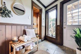 Coucher de soleil sur le Mont-Tremblant, Spa-Sauna-billard et foyer - 7