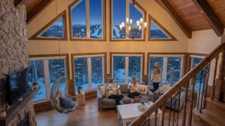 Coucher de soleil sur le Mont-Tremblant, Spa-Sauna-billard et foyer - Lac-Superieur - 6