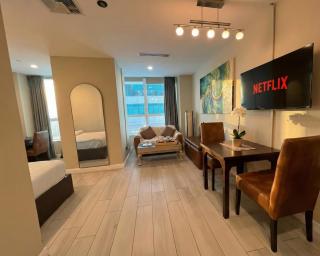 Studio Apt with Free breakfast at Centarus - 9