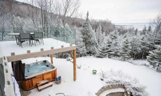 A stunning and breathtaking view with a private spa - L'Aponi - 8