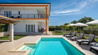 Modern villa Eva Kastel with pool near Buje - 0