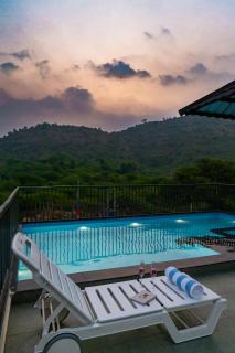 Vaikunth Villa 3-BHK Getaway with Rooftop Pool, Sit-out Area, Jacuzzi, Scenic Lake & Hill Views - 3
