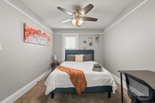 Urban Art Escape in Gordon Sq With King Size Bed - 5