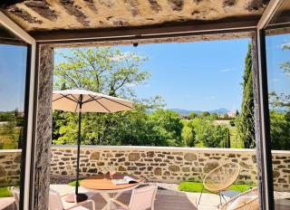 Luxury Studio apartment with large terrace - Saint-André-de-Cruzières - 3