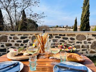 Luxury Studio apartment with large terrace - Saint-André-de-Cruzières - 2