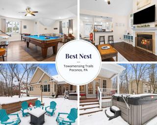 Hot Tub Game Room Spacious Close to Skiing - 0