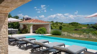 Luxury villa Monte with pool in Vizinada - 9