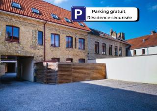 Appartement Centre Saint-Omer, Parking privé gratuit - 6