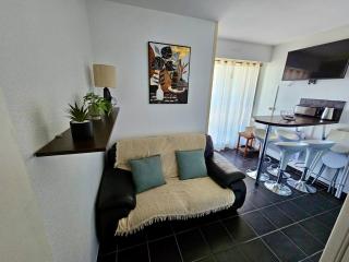 Vue Azur - terrasse parking direct beach access - 9