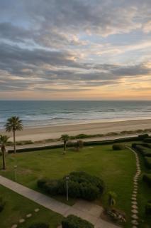 Vue Azur - terrasse parking direct beach access - 0
