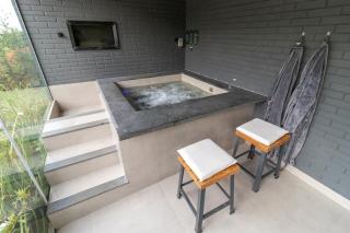 Aconchego Casa 01 Ofuro, Lareira e Sala de Cinema - 8