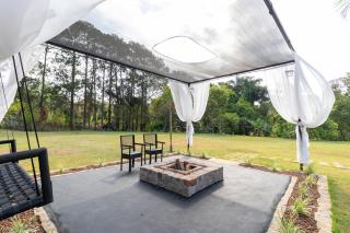 Aconchego Casa 01 Ofuro, Lareira e Sala de Cinema - 7