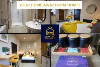 A selection of apartments in Golborne Business and Leisure WIFI Parking by Stone Pit Apartments - 6