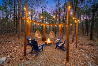 Forest Wellness Getaway Sauna Hot Tub Games - 5