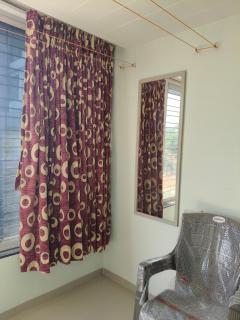 1 big furnished studio apartment with a pantry including fridge, utensils, gas stove and a washing machine with attached bathroom that can accommodate minimum 4 people - 1