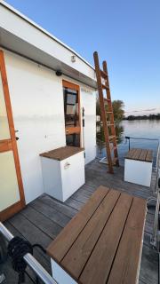 Hausboot in Berlin, festliegend im Yachthafen Schmöckwitz, mit Heizung - 5