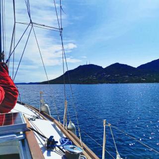 stlocavoile 2, Seuls à bord d un voilier dans le golfe - Porto-Vecchio - 9