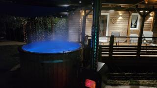 Chalet avec bain nordique et piscine Chambre d'hôtes La Siesta - 4