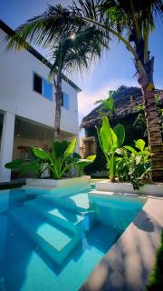 Private Villa & Pool steps to Paje Beach Zanzibar - AC WI TV Garden generator private garden sleeps 8 comfortably - 0
