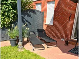 Ferienhaus Dackel am Deich - strandnah - eingezäunter Garten - Ruhe - 7