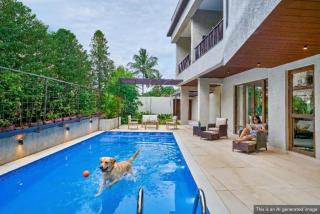 SaffronStays Sea Breeze - Pet Friendly Luxury 4BR Pool Villa, Game Room & Terrace near Saral Beach, Alibaug - 2
