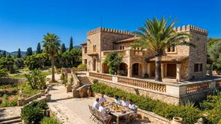 Villa-35, Finca für Spa-Retreat-Urlaub-Wellness-Fitness-Pool-Sauna, 5 DZ, Son-Servera, Ostküste Mallorca - 7