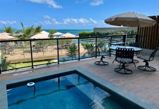 Pé na areia com piscina privativa - Flat premium em Porto de Galinhas - 3