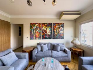 1406. Elegant 2BR Apt. Near Airport3 BA Terrace - Cairo - 8