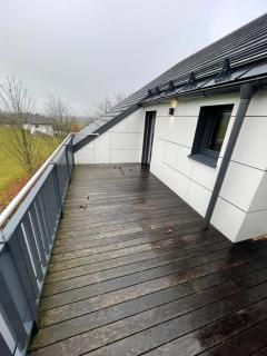 Moderne Maisonette-Ferienwohnung mit Dachterrasse, Waldblick & Parkplatz - 6