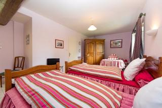 Jolie vache déguisée en fleurs, chambre d'hôte à Soulosse - 5