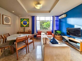 Apto com 3 quartos, Ar e Wi-Fi a 100m da Praia - 0