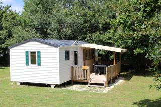 LE CORNOUILLER mobil home 4 personnes CAMPING LE BEL AIR - 0